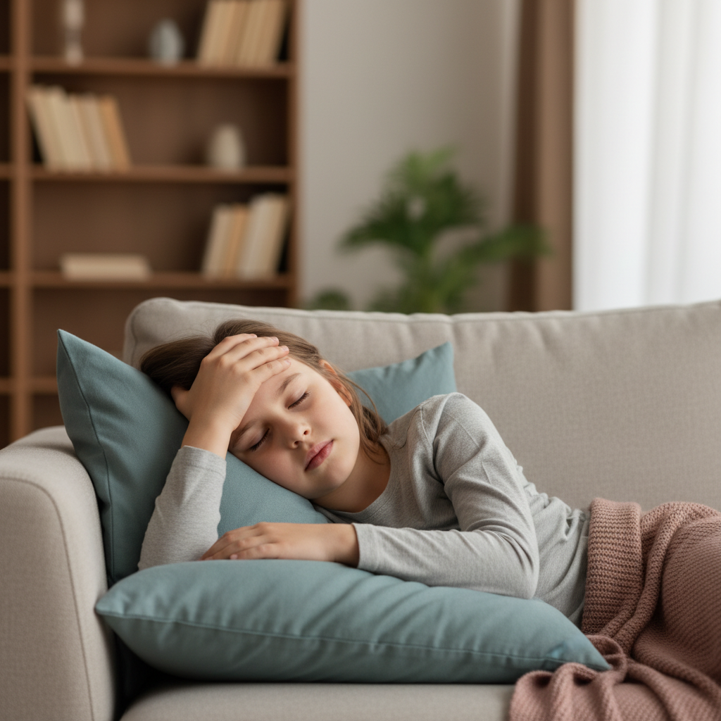 Mal di testa ricorrente nei bambini: quando la testa fa male per stress e tensioni emotive
